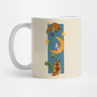 Dreamy foxes Mug